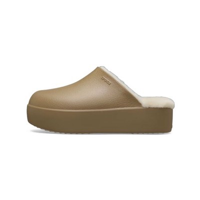 コリーヌ・コワルスキー　リトグラフ　　110/200 New CROCS Womens DYLAN PLATFORM LINED CLOG 212770-2MZ SEPIA US W 5