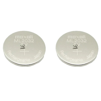 Brand New ML2032 Rechargeable 3V Battery 2-Pack