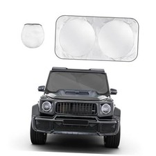Car Windshield Sun Shade, Foldable Front Window Shield 29 59 inches, Medium