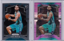 * CODY MARTIN * 2019-20 PRIZM PURPLE PULSAR REFRACTOR # 35 + BASE RC 