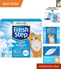 Advanced Lightweight Cat Litter - 25 lbs with Febreze Freshness  Clumping Power