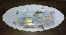 Antique Lazarus Straus & Sons (LS&Sons) Limoges France Fish Platter ? Late 1800s