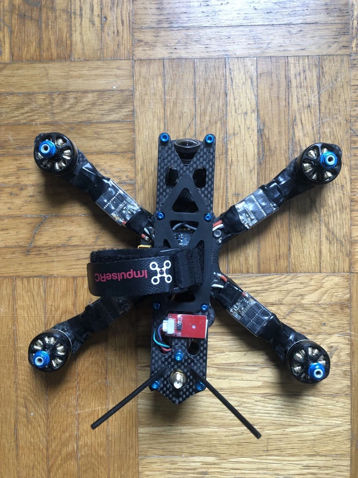 Alien Impulse RC FPV Racing Freestyle Drohne KISS FC No Betaflight no DJI 2-6S  - Bild 3 von 4