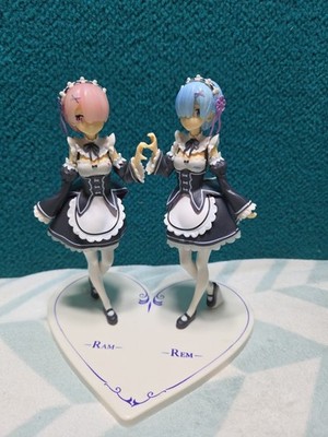 Ichibankuji A Prize Rem And Ram Figure Re Zero -starting Life In Another World