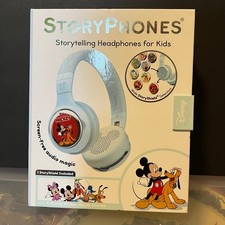 StoryPhones Bluetooth Disney Mickey Mouse Kids Headphones StoryShields Blue
