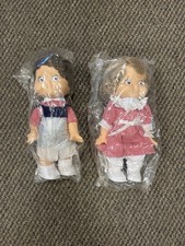 1988 CAMPBELL'S SOUP KIDS 2 10" Dolls Boy  Girl Special Ed. w/Tags New Sealed