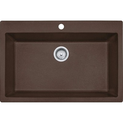 Franke DIG61091-MOC Sink, Large, Mocha - Single Bowl - New