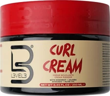 Level 3 Hydrating Curl Cream - With Coconut and Jojoba Oil,  250 ml