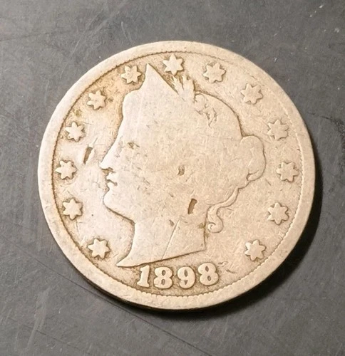 1898-P Liberty Nickel — photo from the most recent tracked eBay sale