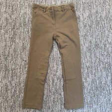 Eland Classics Kids Riding Breeches Pants 6 Beige Brown Youth