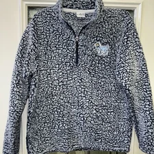 Goat USA blue Polyester Sweater Large Size Pullover