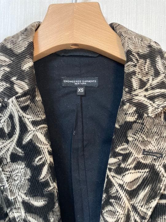 Engineered Garments All-Over Pattern Jacket Black… - image 3