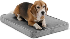 Snooz Memory Foam Dog Bed - Ideally Sized Revol Dog Crate Pad - Premium Orthoped