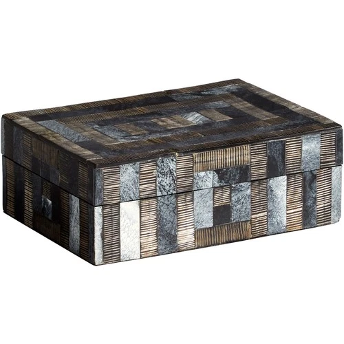 Cyan Design 11146 Southampton Gray Container, Small - Picture 1 of 5