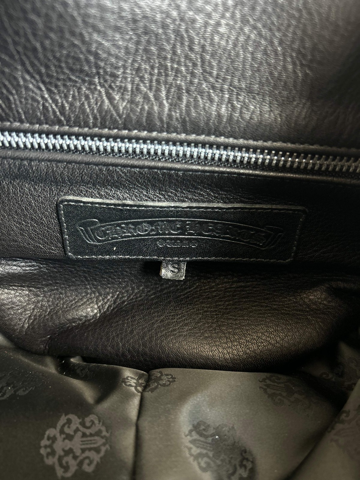 Chrome Hearts Black & Multicolor Leather Cross Patch Duffel Bag thumbnail 8