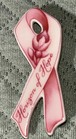 Longaberger Horizon of Hope Tie-On 2002 Breast Cancer Pink Ribbon Lapel Pin #359
