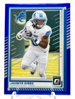 2025 Panini Donruss Optic - Jahmyr Gibbs #79 Blue Prizm /249