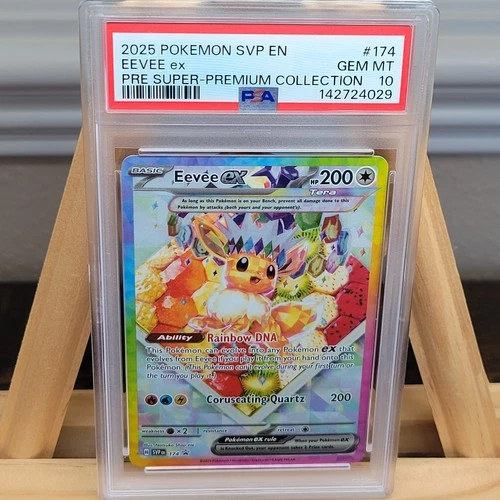 Eevee ex #174 PSA 10 Prismatic Evolutions SPC Promo Super Premium Collection Gem