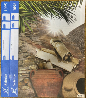 ACE School of Tomorrow 4th Edition Science 8th Grade Activity Books 1095-1096