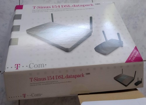 Telekom T Sinus 154 DSL Router, WLAN, mit Netzgerät in OVP ... als Repeater .... - Bild 11 von 12