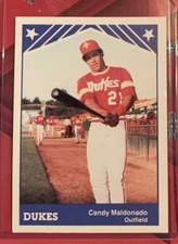 1983 TCMA Albuquerque Dukes Candy Maldonado #14