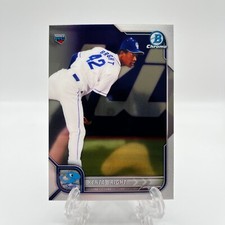 2022 Bowman NPB Nippon Professional Chrome Kenta Bright #34 Rookie RC *SEE
