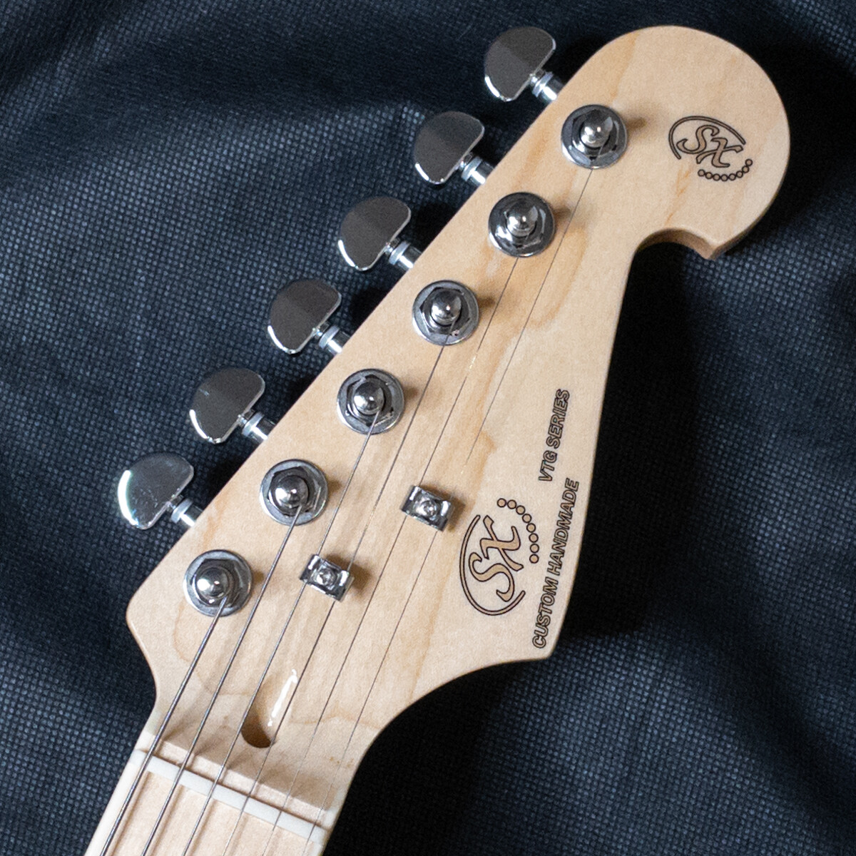 Electric Guitar SX SST/ASH NA Natural VTG Series Custom