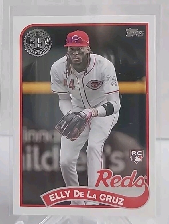 2024 Topps Update Series - 1989 Topps Baseball #89US-39 Elly De La Cruz RC Reds