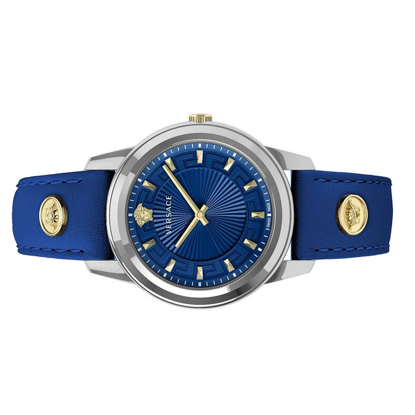 Versace orologio da donna orologio da polso in pelle Greca VEPX00921