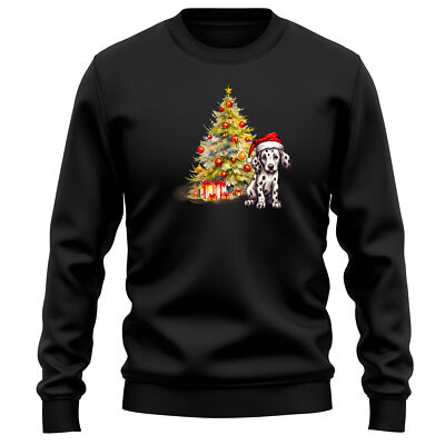 Dalmatiner Weihnachtsbaum Sweatshirt Hundebesitzer Männer und Frauen Lustiger Weihnachtspullover...