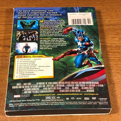 Ultimate Avengers 2 Rise of the Panther DVD (Used) Marvel