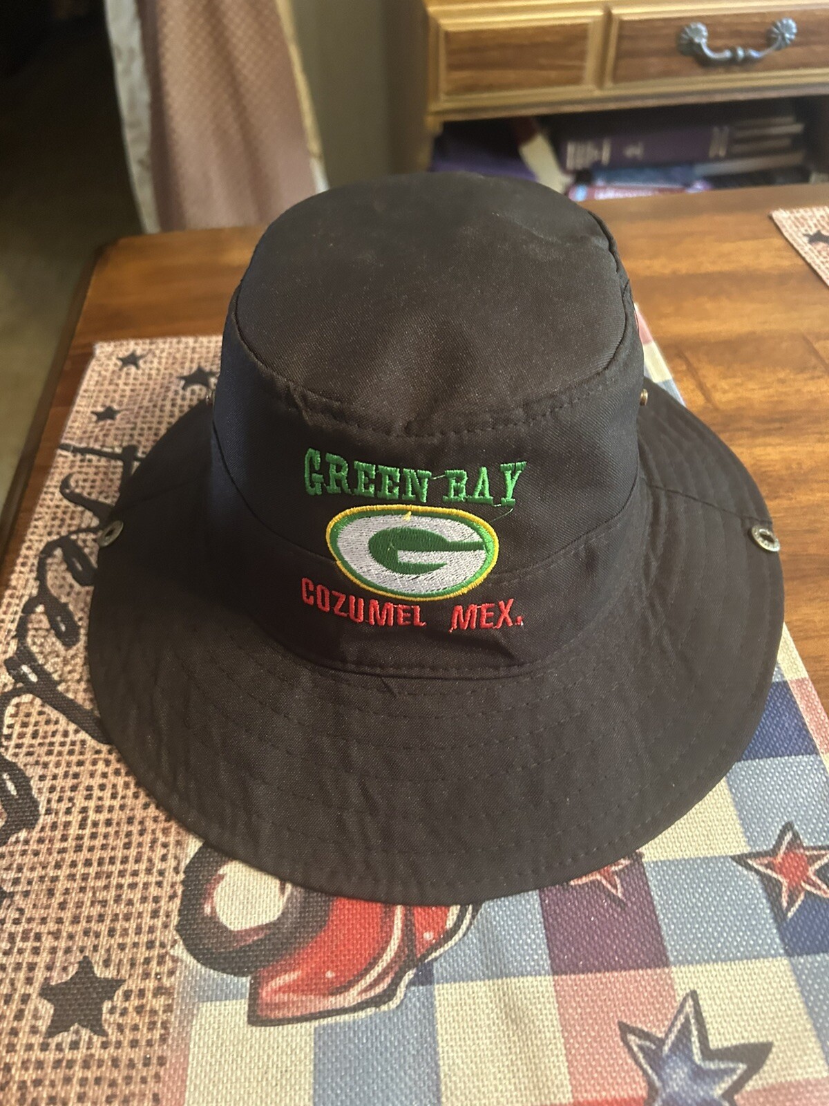 Green Bay Packers / Cozumel Mexico Bucket Hat