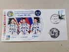 Postal envelope Soyuz MS-26 ISS 72 Expedition Cosmodrome Baikonur crew autograph