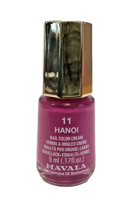 MAVALA 5 ml Mini Nagellack Hanoi Tolles Pink Lila Nail Color Cream Lack 11
