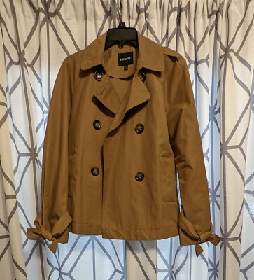 Express Women's Tan Trench Sz S