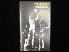 1970-71 San Francisco Warriors NBA Basketball Yearbook