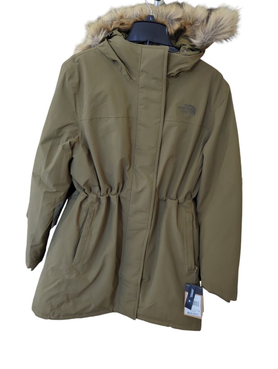 North face Parka, Military Olive, Green, Women's XL, New, JZR