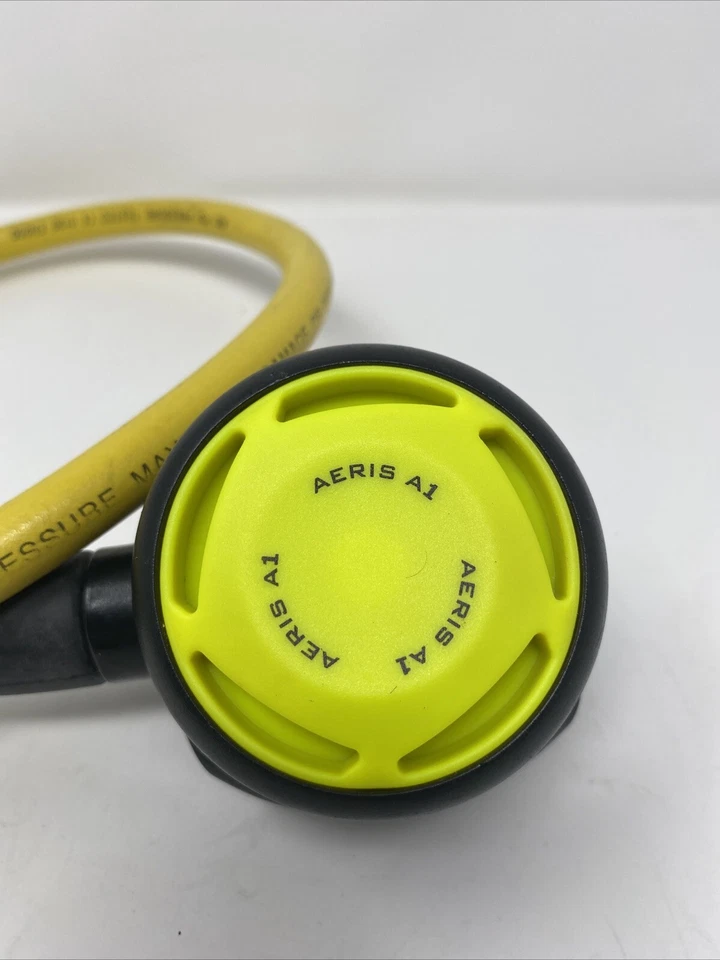 Aeris A1 Octo 2nd Stage Regulator Scuba Dive Yellow Octopus -1 - Image 2 of 4