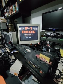 NES FAMICOM LUNAR BALL, YIE AR KUNG FU, LODE RUNNER, F1 RACE,  GAME ONLY