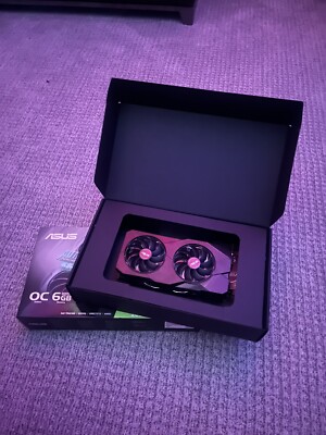 ASUS GeForce RTX 2060 6GB GDDR6 Graphics Card (DUALRTX2060O6GEVO)