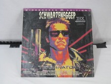 Arnold Schwarzenegger 6 movie Laser Disc Lot Terminator, 2, Total Recall.. VG