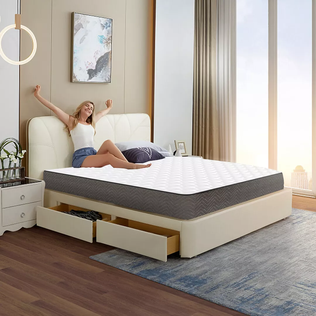 Spring bed single sale bed