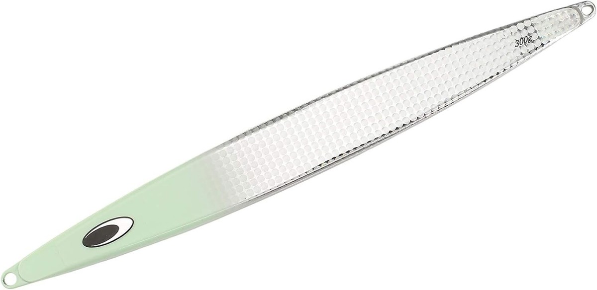NatureBoys Wiggle Rider WR1300-02K – Jig Da Pesca In Alluminio Argento 300g, Affidabile E Preciso