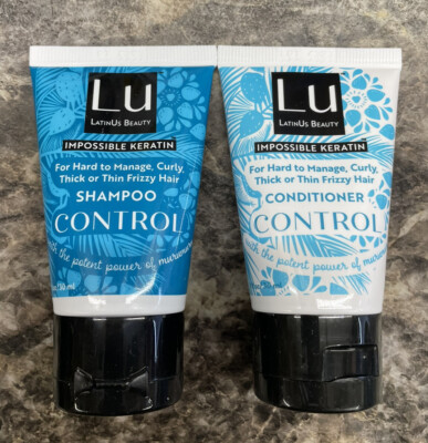 LatinUs Beauty Impossible Keratin Control Shampoo & Conditioner 1 oz Each