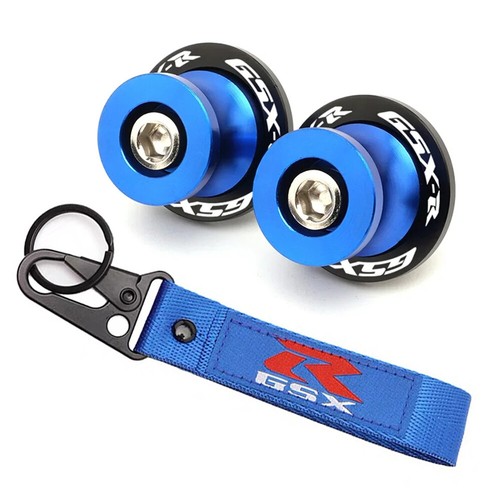 M8 X1.25 Swing Arm Spools Slider Stand Screw 2pcs For Suzuki GSXR 600 750 1000 - Picture 8 of 10