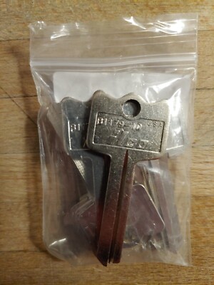 Arrow Ilco 1D B11791D Look Alike  1D  Key Blank Keys lot of 10