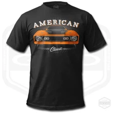 Men's 1971 Ford Mustang Mach1 American Muscle Car T-Shirt