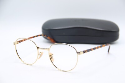 NEW RAY-BAN RB 3691-V 2500 GOLD HAVANA AUTHENTIC FRAMES EYEGLASSES 50-21