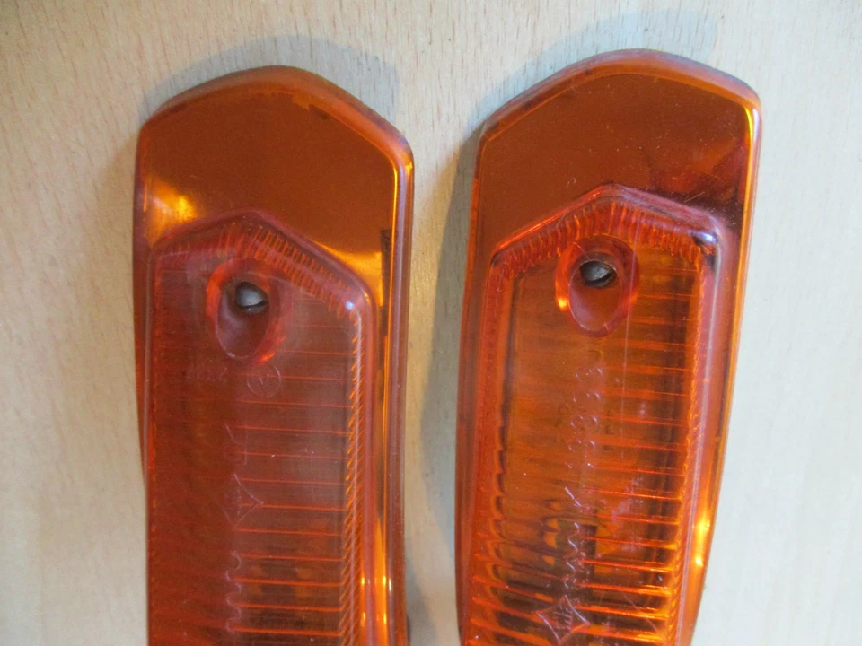Opel Rekord P2 Blinker Glas Gehäuse links rechts Set SWF - Bild 3 von 4