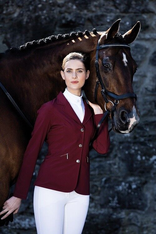 Horseware Ladies COMPETITION SHOW JACKET Lightweight Black/Navy/PomegranateGreen Nowy, 100% nowy